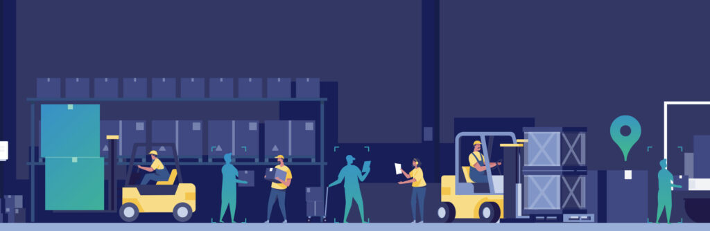 humaines en logistique et entrepôt